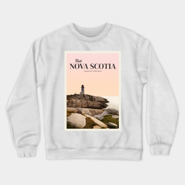 Visit Nova Scotia Crewneck Sweatshirt by Mercury Club